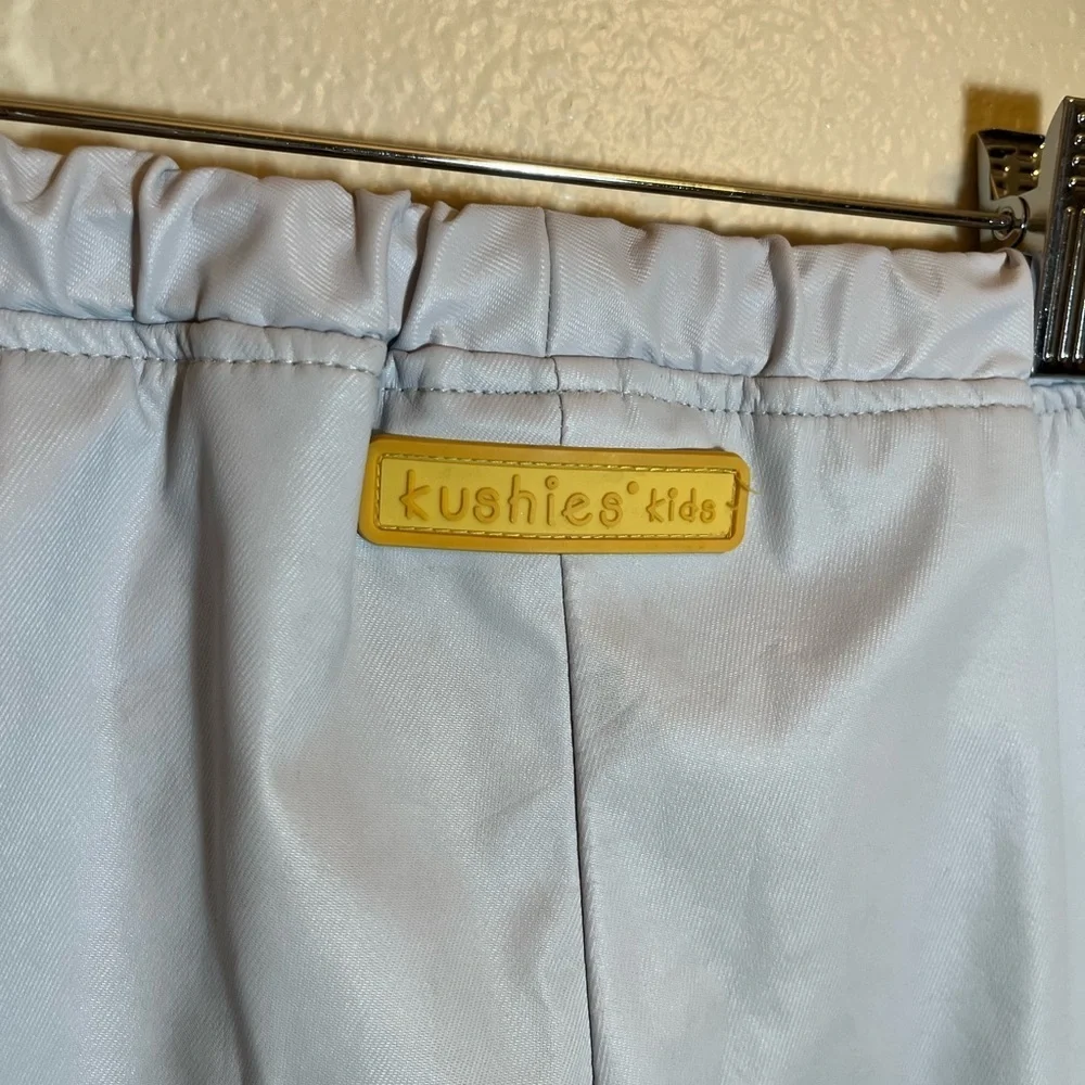 Kushies Kids Light Gray Toddler Outerwear Rain Pants
